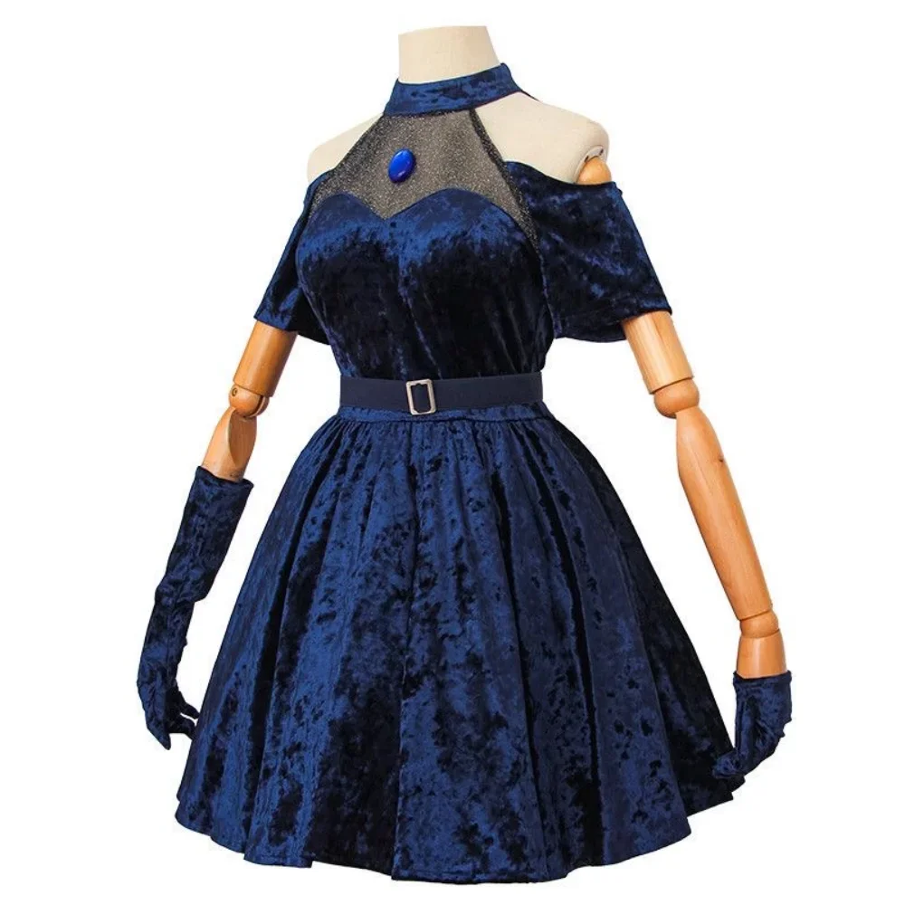2026  Mizi Cosplay Costume Ani - Anime Cosplay Blue Hair review and price