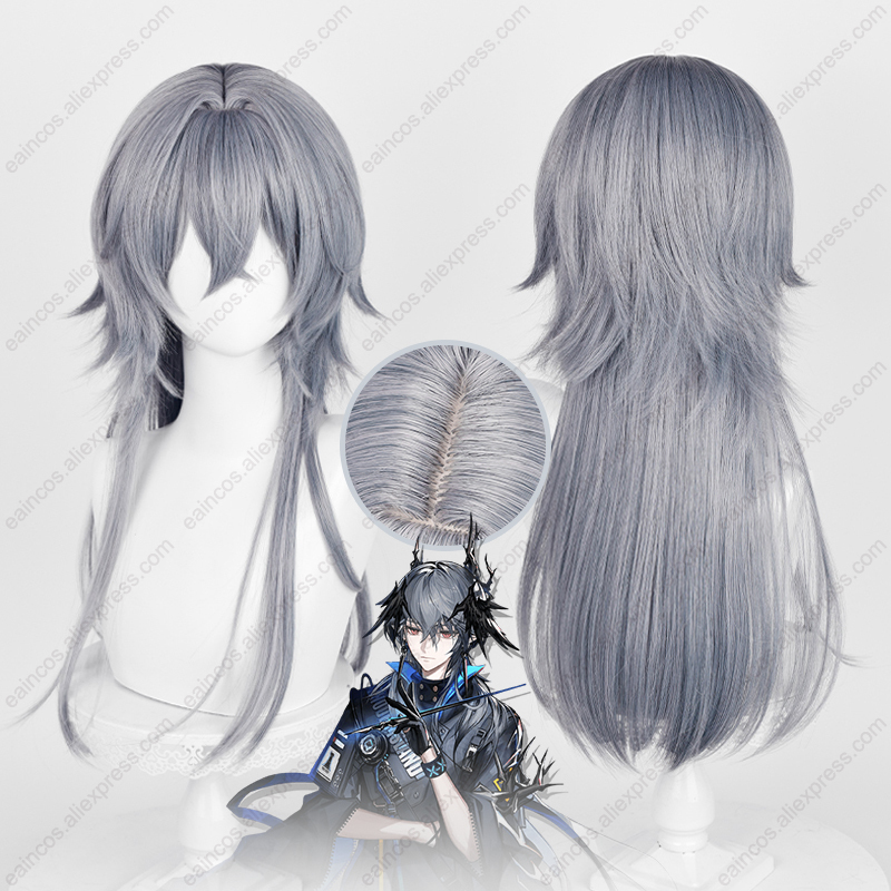 Arknights Logos Cosplay Wig 62 - Anime Cosplay Blue Hair review and price
