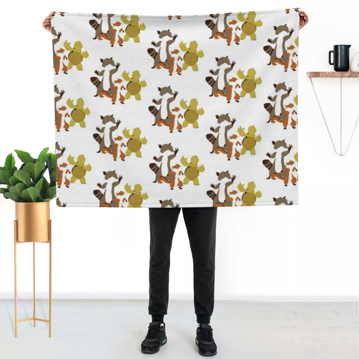 Over the Hedge Throw Blanket v - Anime Cosplay Idea review and price