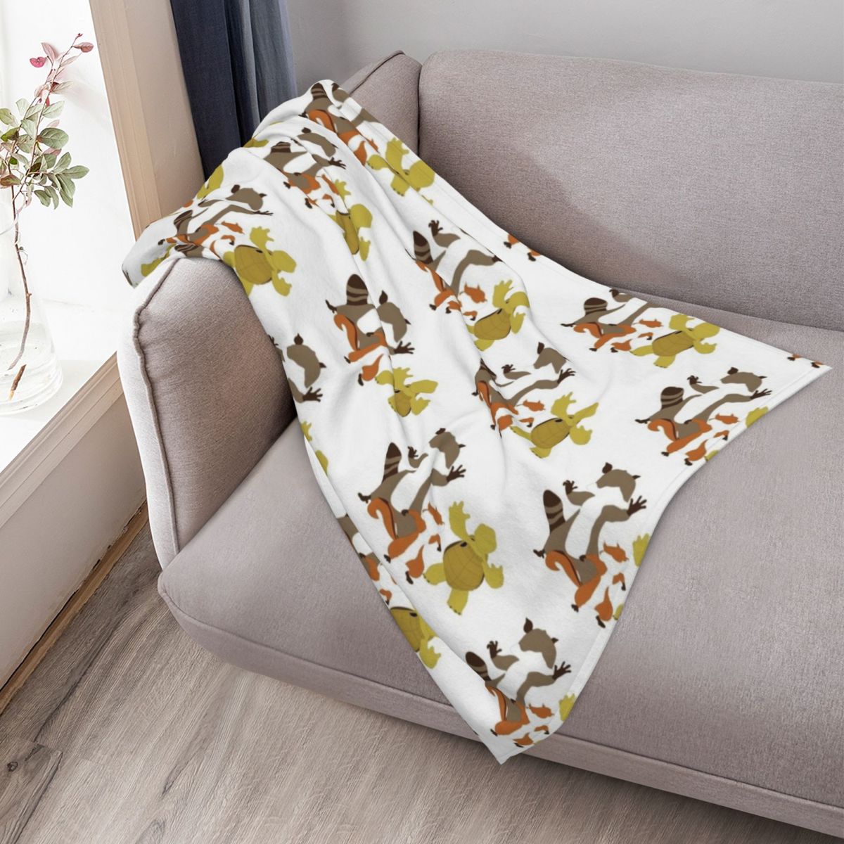 Over the Hedge Throw Blanket v - Anime Cosplay Idea review and price