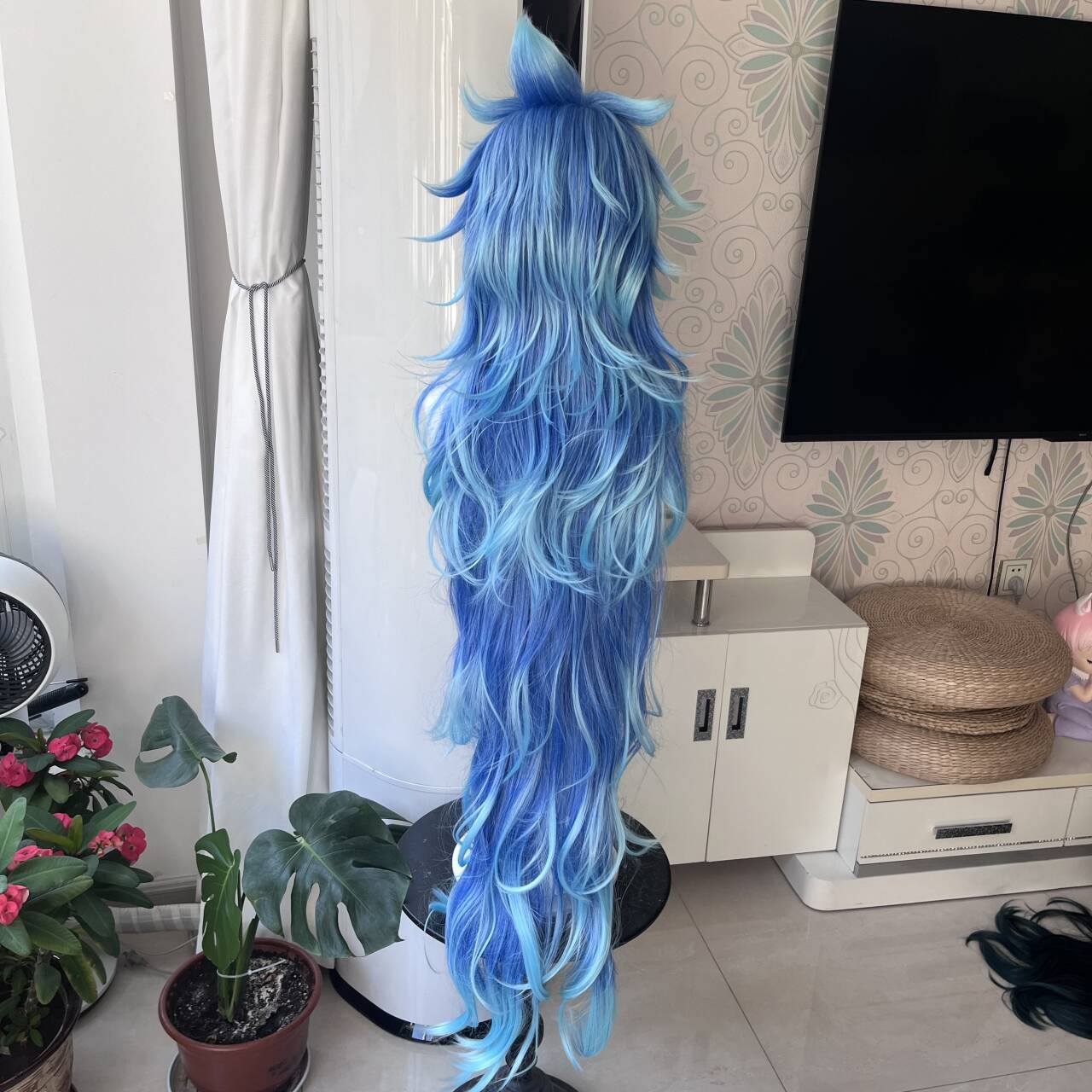 [Styled Wig]Idia Cosplay Wig A - Anime Cosplay Blue Hair review and price