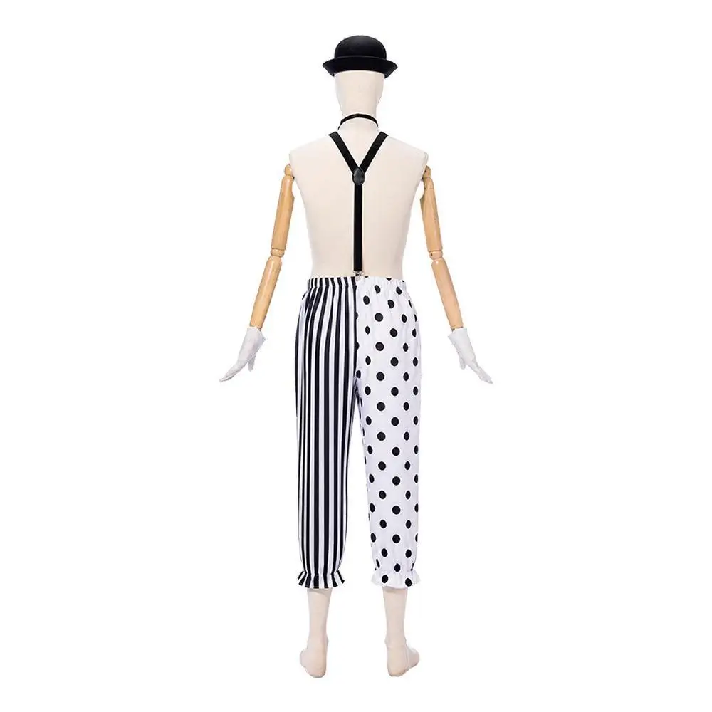 Black And White Mime Clown Cou - Anime Cosplay Couple review and price