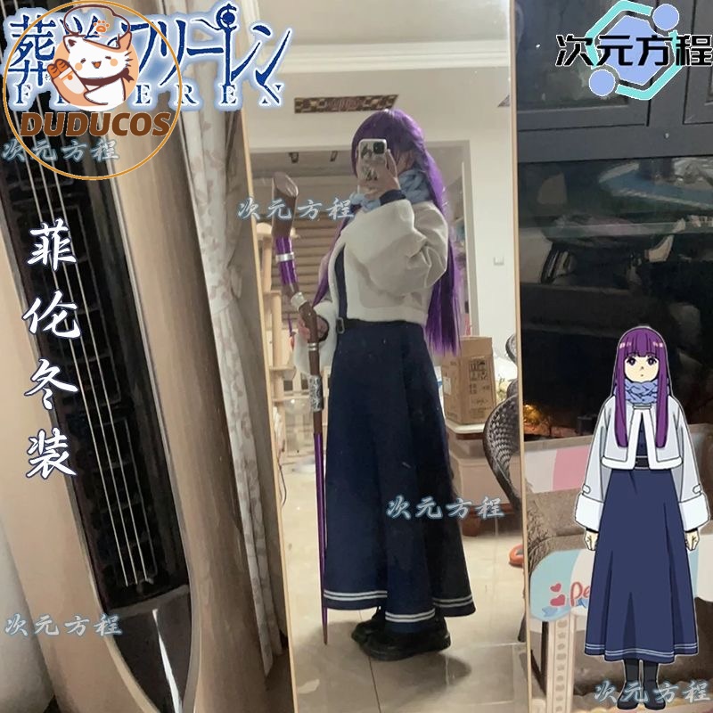 IN STOCK Fern Cosplay Costume  - Anime Cosplay Jumpsuit review and price