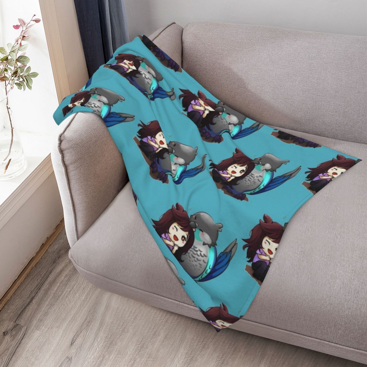 Love Bird Throw Blanket cospla - Anime Cosplay Idea review and price